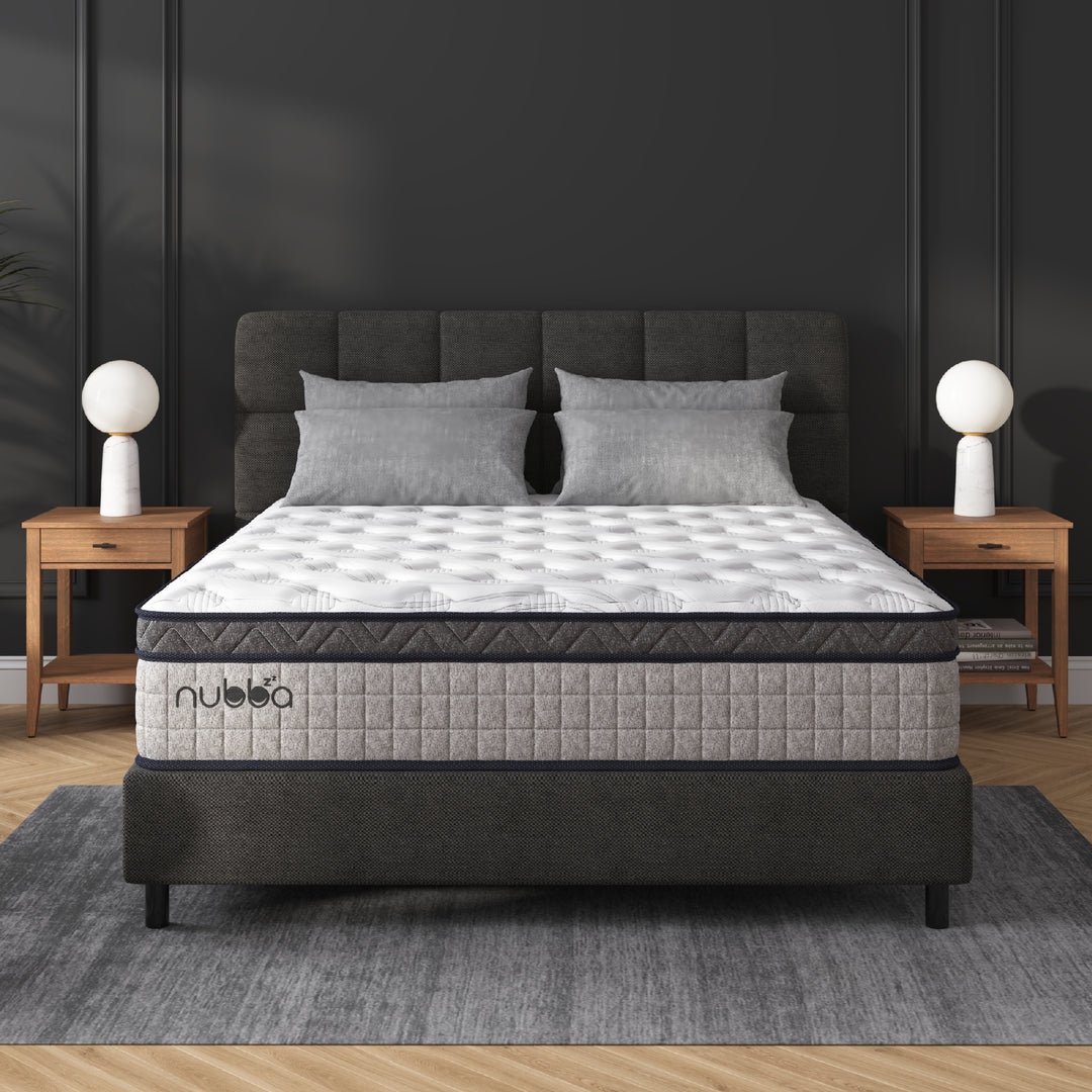 Nubba Deluxe 10, 12 & 14 - Inch Hybrid Mattress - Direct From Factory